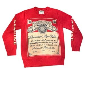 Budweiser Lager knitted Sweater